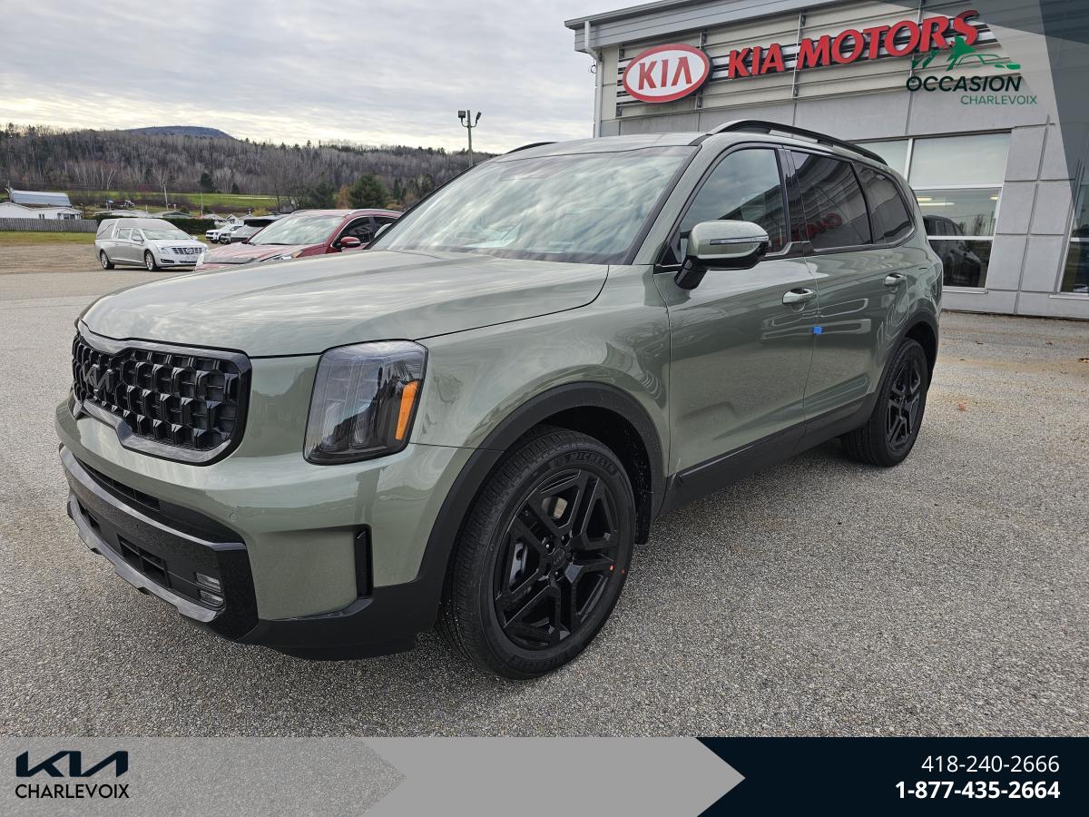 Kia 2025 Telluride X-Line Int. Noir